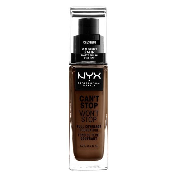 NYX Professional Makeup Cant Stop Foundation Chestnut