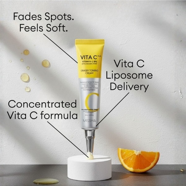 Missha Vita C Plus Eraser Toning Cream