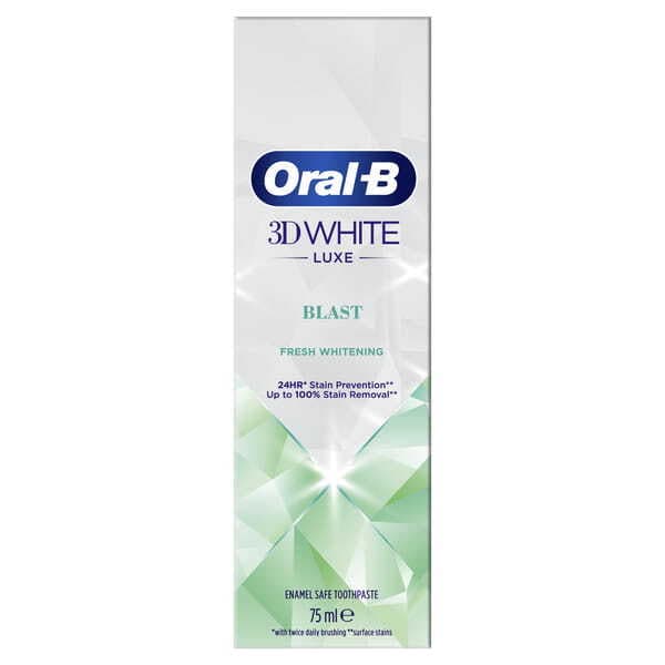 DNR Oral-B 3D White Luxe Blast Whitening Toothpaste 75ml