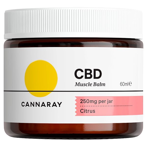 Cannaray Cbd Muscle Balm 250Mg 60Ml