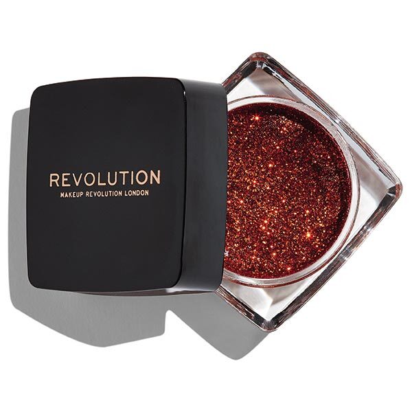 Makeup Revolution Glitter Paste – Feels Like Fire – Glitzernder Creme-Lidschatten