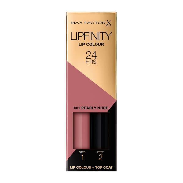 Max Factor Lipfinity Lip Colour - 001 Pearly Nude