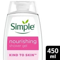 Simple Cream Nourishing Shower Gel 450ml