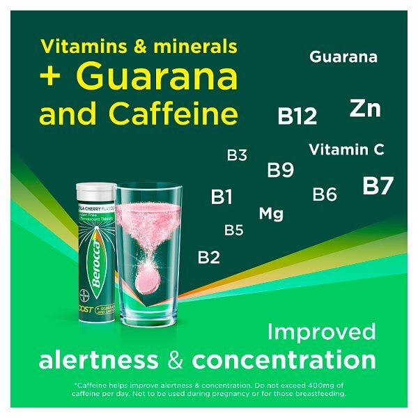 Berocca Boost Energy Vitamin Effervescent 10 Tablets