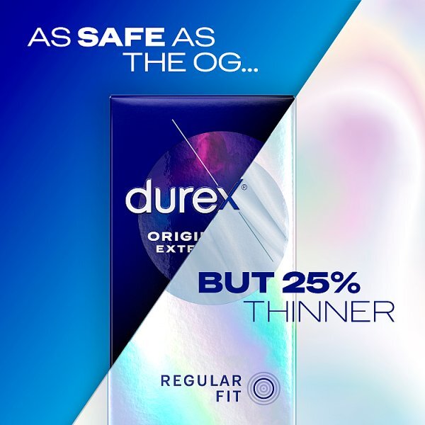 Durex Nude Condoms Enhanced Sensitivity Regular Fit 12s