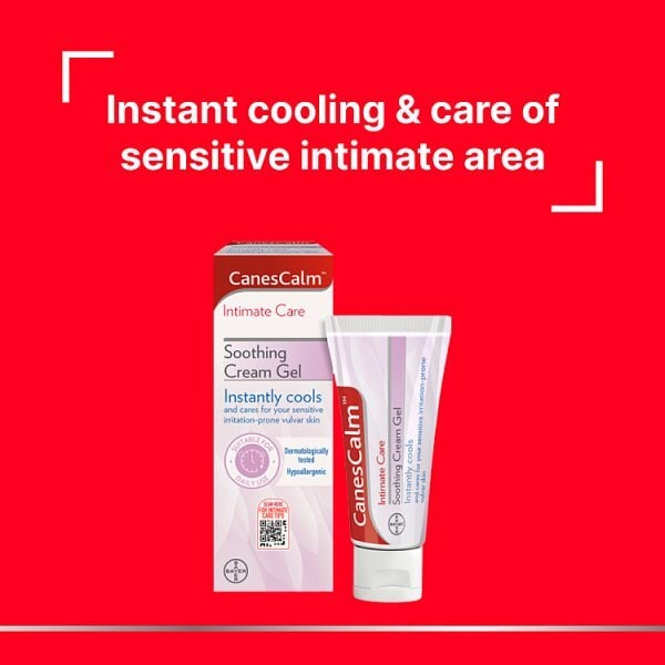 Canescalm Intimate Care Soothing Cream Gel 15g
