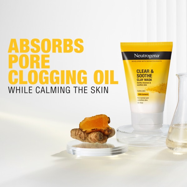 Neutrogena Clear & Soothe Clay Mask 50ml