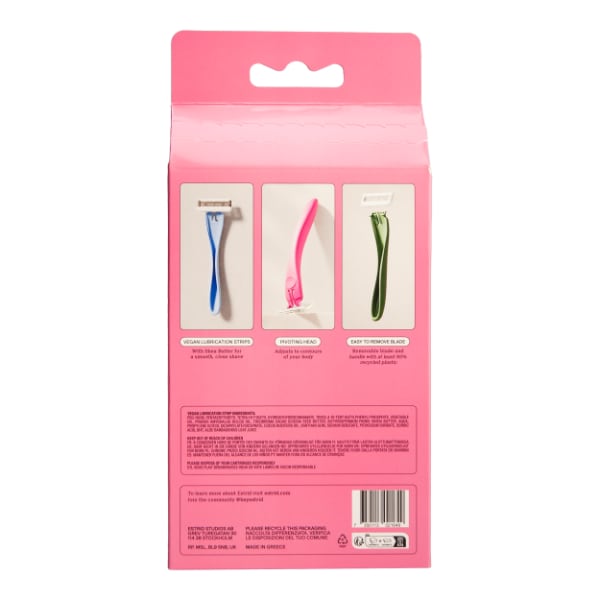 Estrid Ultra Comfort Disposable Razors (3-Pack)