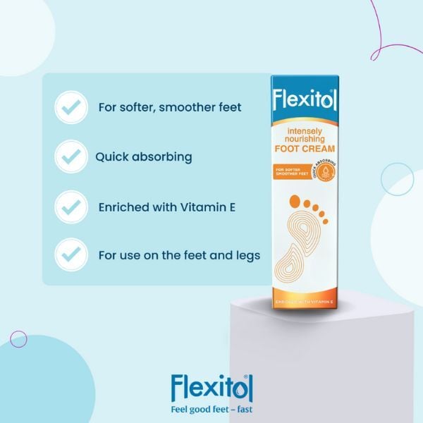 Flexitol Intensely Nourishing Foot Cream 85g