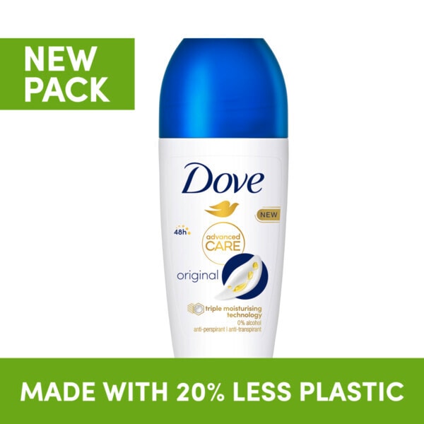 Dove Orginal Anti-Perspirant Deodorant Roll On 50ml