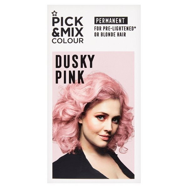 Pick & Mix Permanent Hair Dye Dusky Pink
