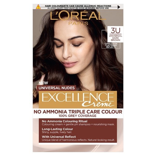 Excellence Crème Universal Nudes 3U Brunette Hair Dye