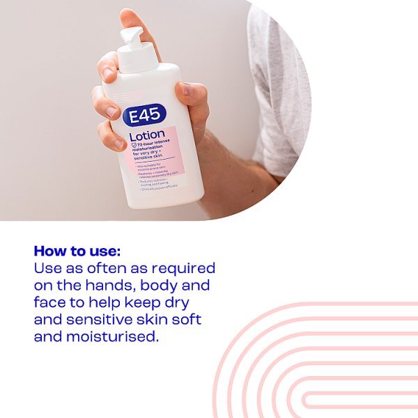 E45 Moisturising Body Lotion 500ml