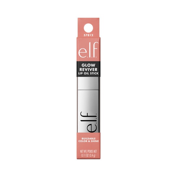 e.l.f. Glow Reviver Lip Oil Stick Rose Latte