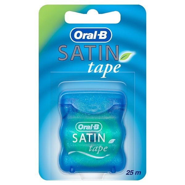 DNR Oral-B Satin Tape Dental Floss 25M