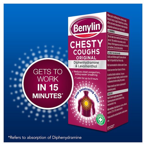 Benylin Chesty Coughs Original Cough Syrup 300ml