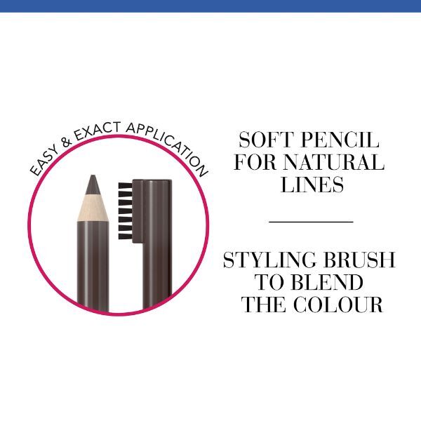 Bourjois Reveal Twist Up Precision Brow Pencil Dark Brunette