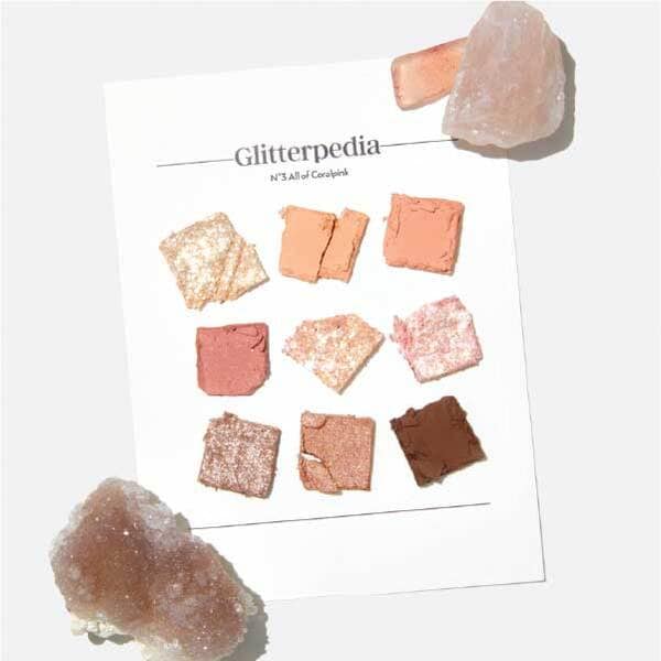Unleashia Glitterpedia Eye Palette N 3 All Of Coralpink