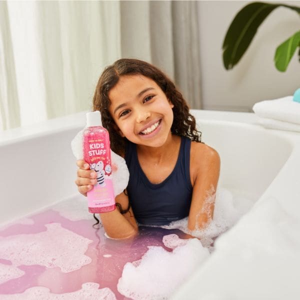 Kids Stuff  Sparkle Bubble Bath Pink