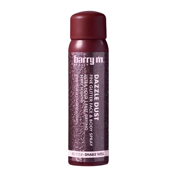 Barry M Dazzle Dust Fine Glitter Setting Spray Berry Bliss