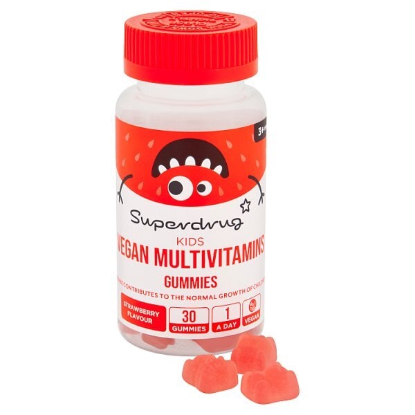 Superdrug Vegan Kids Multivitamin Gummies 30s