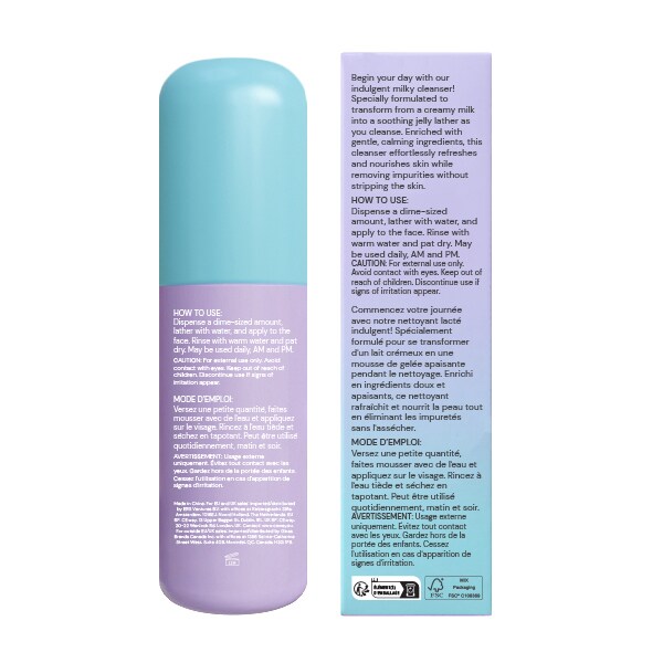 Glossmetics Milky Glaze, Gentle Jelly-Cream Cleanser-100ml