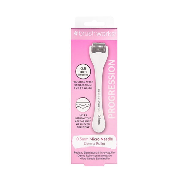 Brushworks Micro Needle Derma Roller 0.5Mm