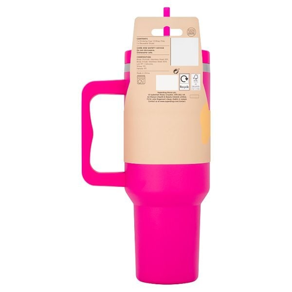 Superdrug Drinking Cup Pink