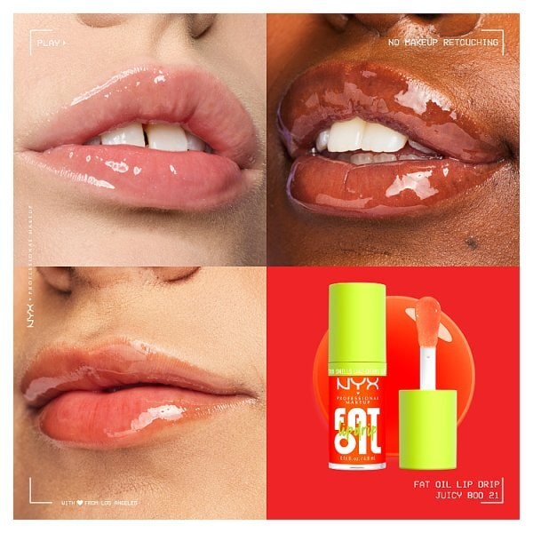 NYX Professional Makeup Fat Oil Lip Drip, Juicy Boo
