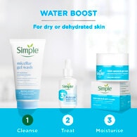 Simple Water Boost Micellar Facial Gel Facial Wash Cleanser