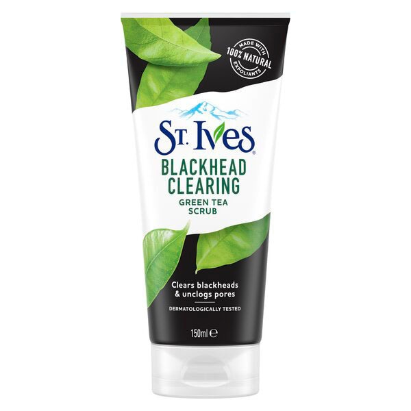 St. Ives Blackhead Clearing Green Tea Scrub 150ml