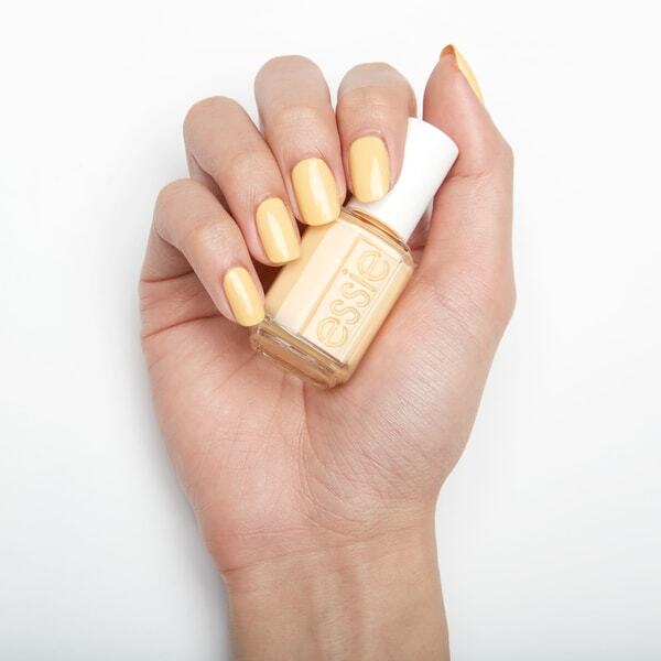 essie Core 662 Hay There Buttery Yellow Nail Polish