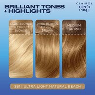 Clairol Nice'n Easy Hair Dye SB1 Ultra Light Beach Blonde