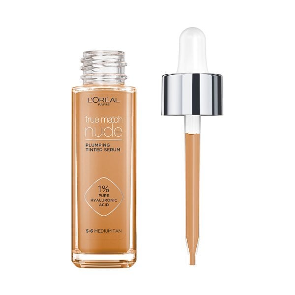 L'Oréal Paris True Match Nude Tinted Serum 5-6 Medium-Tan