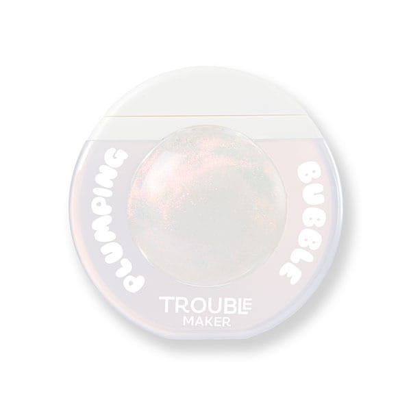 Trouble Maker Bubble Trouble Plumping Shimmer Lipgloss Lily Clear