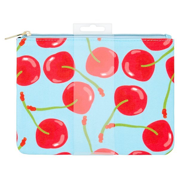 Superdrug Slogan Makeup Bag Cherries