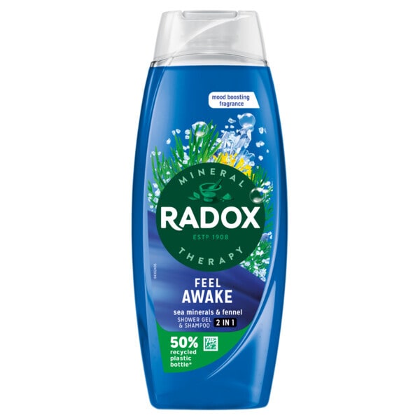 Radox Feel Awake 2-in-1 Shower Gel & Shampoo 450 ml