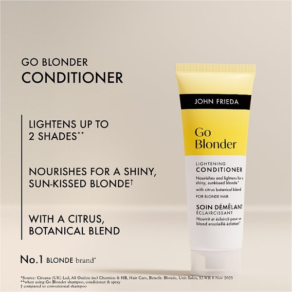John Frieda Go Blonder Lightening Conditioner 250Ml