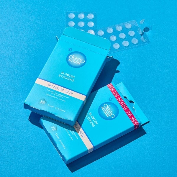 Deep Action Salicylic Acid Blemish Patches 72pk