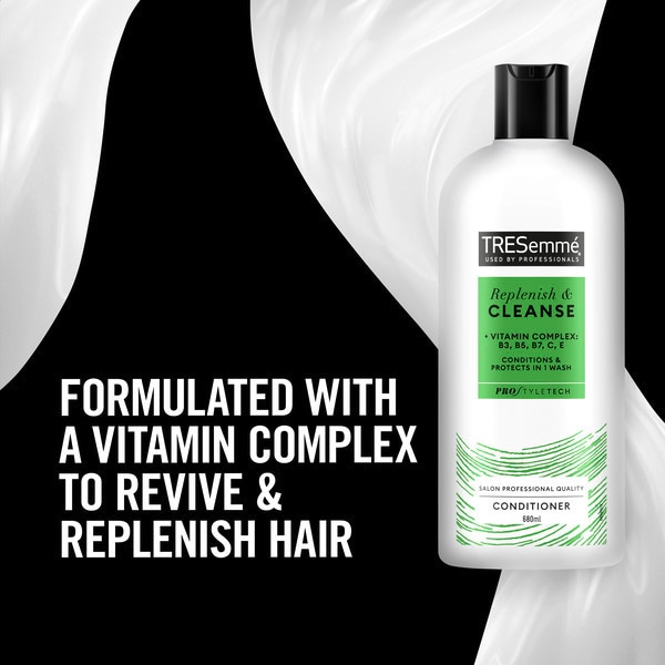 TRESemmé Replenish & Cleanse Conditioner 680 ml