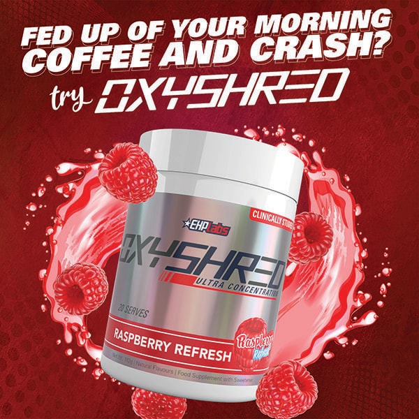 Oxyshred Raspberry Refresh 20 Serve