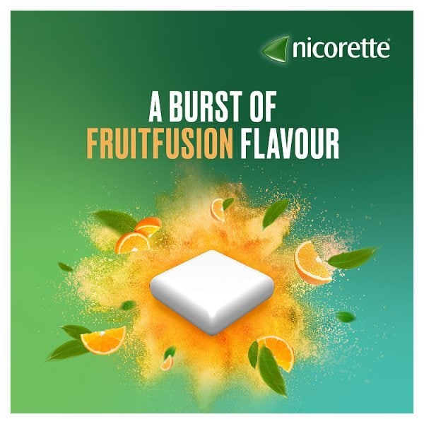 Nicorette® Fruitfusion 2mg Nicotine Gum 105s (Stop Smoking)