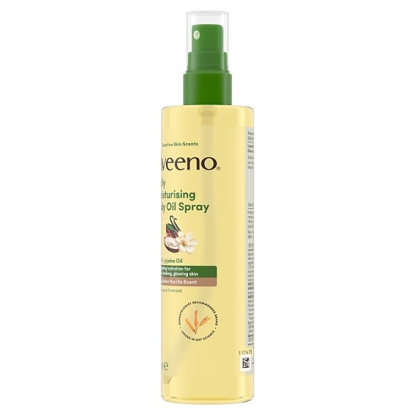 AVEENO Daily Moisturising Oil Spray Comforting Cocoa Vanilla 200ml