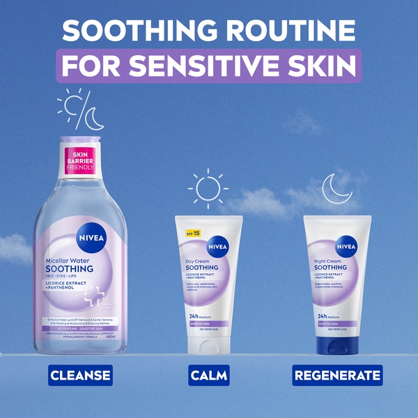 NIVEA Soothing Micellar Water for Sensitive Skin 400ml