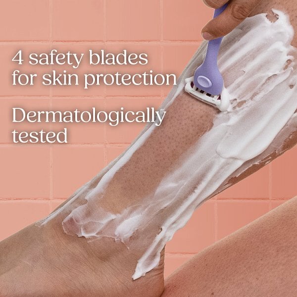 Wilkinson Sword Intuition Quattro Sensitive Womens Razor