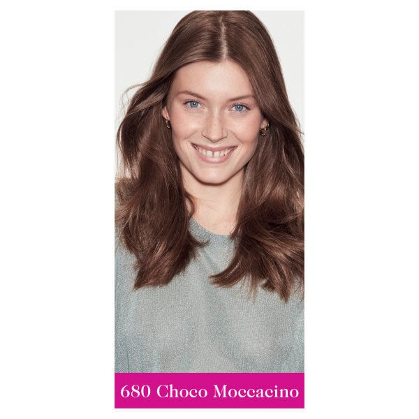 Casting Crème Gloss 680 Choco Mocca Brown Semi Perm Hair Dye
