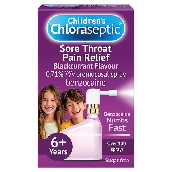 Childrens Chloraseptic Sore Throat Spray 15ml