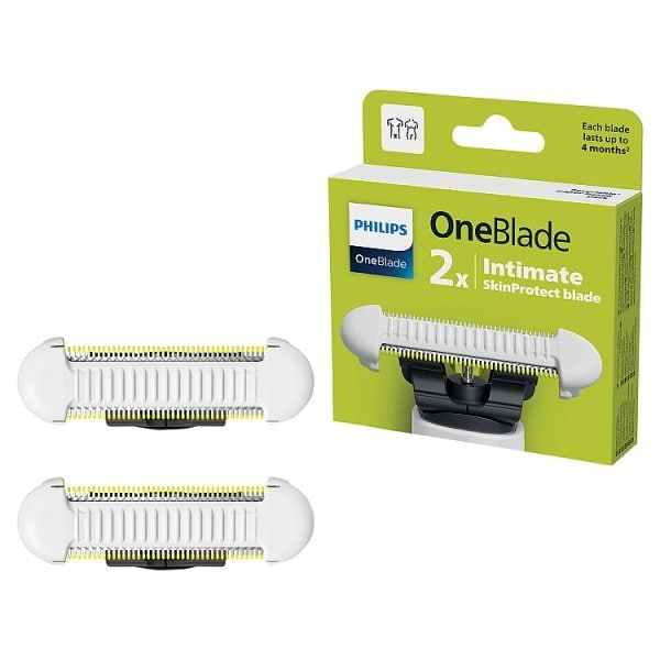 Philips OneBlade Intimate SkinProtect Blade 2 Pack