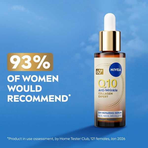 Nivea Q10 Anti-Wrinkle Collagen 3In1 Face Serum 30ml