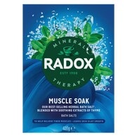 Radox Mineral Therapy Muscle Soak Bath Salts 400 g